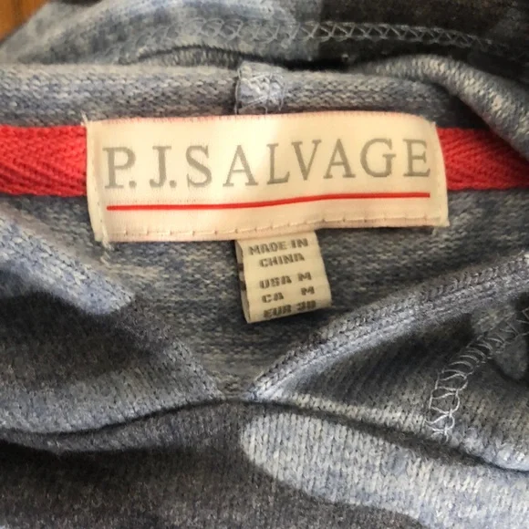 *see updated listing to purchase Medium* PJ Salvage Starlight Blue Camo Set - Picture 7 of 7